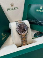 Rolex Datejust m278271-0027/0028 Chocolate 31mm Dial Oyster Bracelet Watch - Image 4