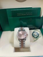 Rolex Lady-Datejust 28mm 279171 Sundust Index Oyster Stainless Steel and Rose Gold - Image 7