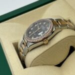 Rolex  Datejust 36mm 126281 Slate Fluted Motif Diamond Dial Diamond Bezel and Oyster Bracelet - Image 7