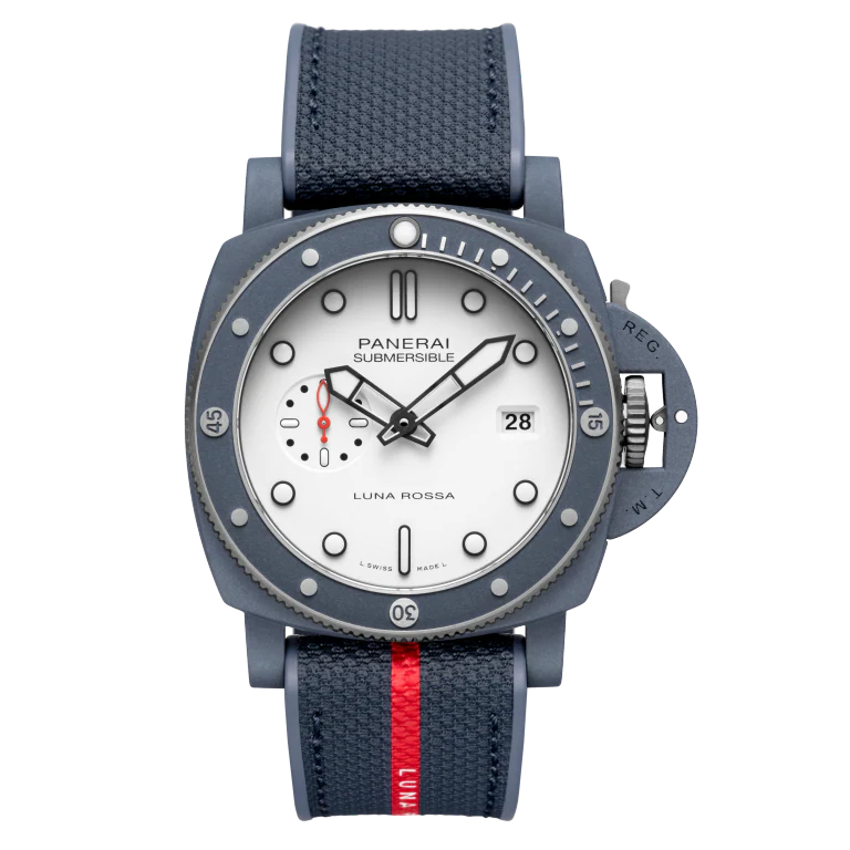 D8C979F1-FCCC-66E2-7C51-0A8105A51575.png Panerai Submersible QuarantaQuattro Luna Rossa Ti-Ceramitech™ 44mm PAM01543 - Image 1