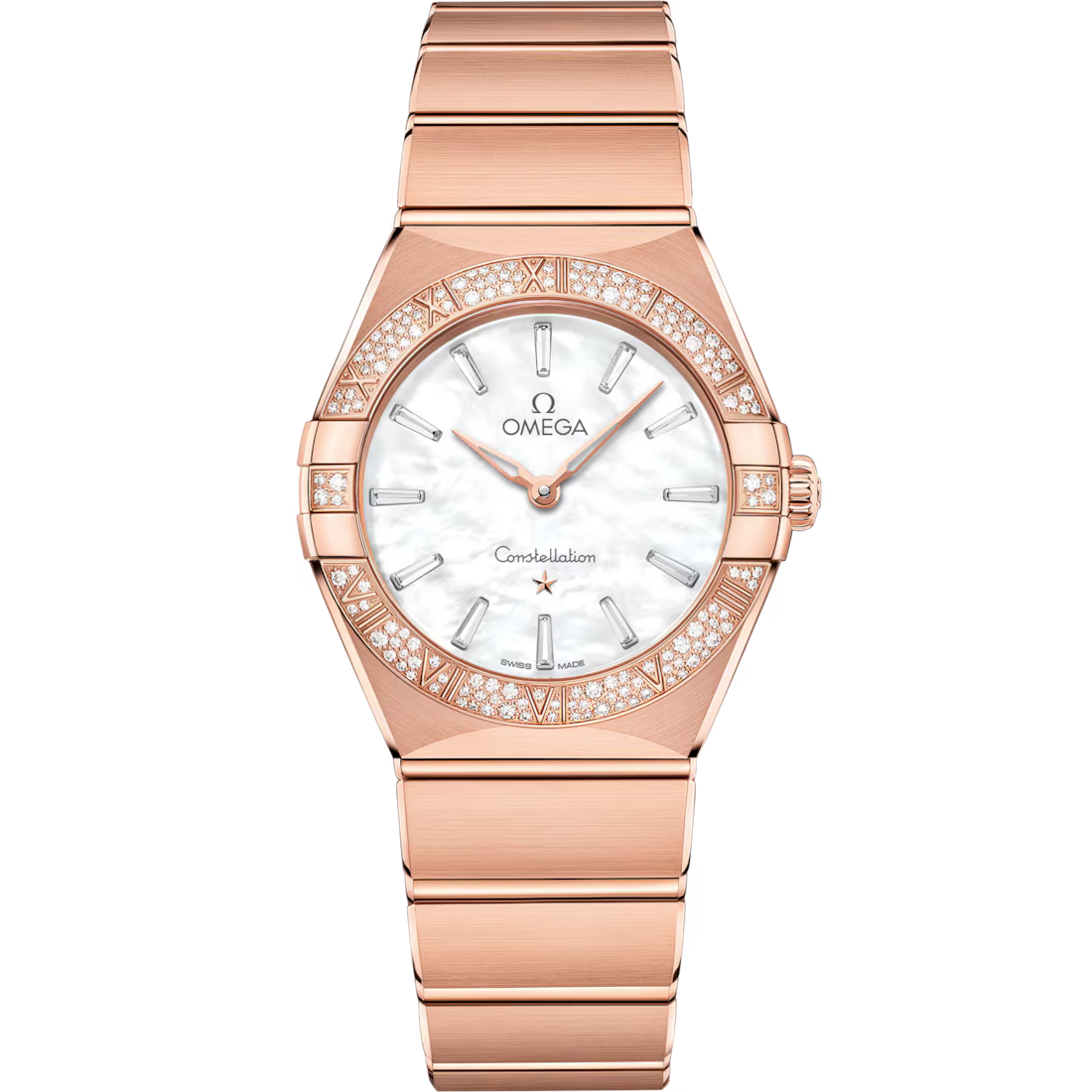 D8F48AF4-2F4C-FC59-0718-241D41FDE4FA.avif Omega Constellation Ladies' Selection 28mm Sedna™ gold on Sedna™ gold 131.55.28.60.55.003 - Image 1