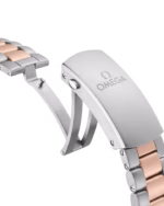 Omega Seamaster Planet Ocean 600M 45.5mm Blue Dial Stainless Steel and Sedna™ 18k Rose Gold Bracelet 215.20.46.51.03.001 - Image 4