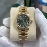 Rolex Datejust m278278-0011 Olive Green 31mm Dial President Bracelet Watch - Image 9
