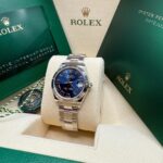 Rolex Datejust m278274-0033/0034 Bright Blue Dial 31mm Fluted Bezel Oyster Bracelet - Image 5