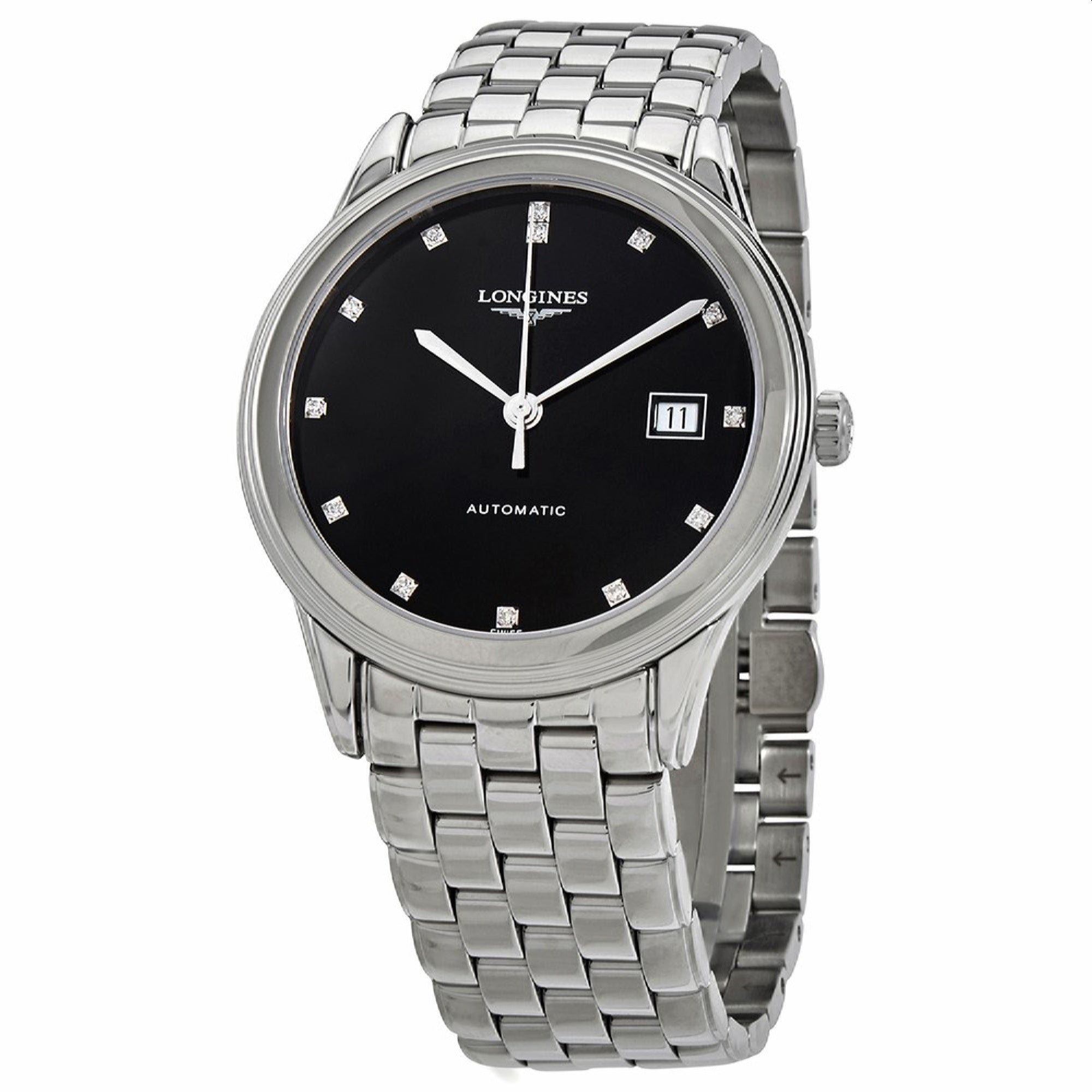 DA46B23F-18A7-ED84-C45D-E97343ABBA20.jpg Longines Men's L4.974.4.57.6 Flagship Stainless Steel Watch - Image 1