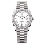 Rolex  Day-Date 40mm 228349RBR-0039 White Dial President Bracelet
