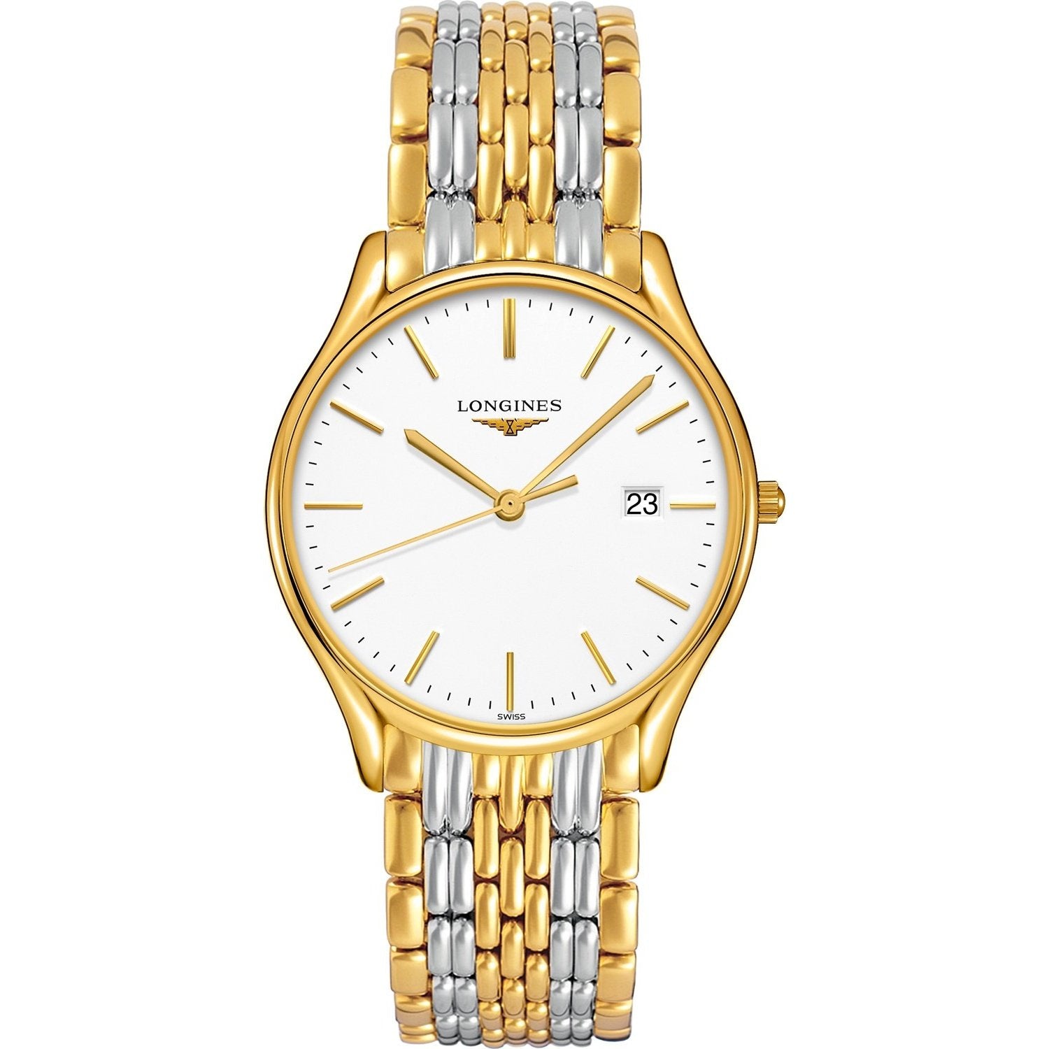 DA789A68-01D7-1567-78E7-B0C4ACF10298.jpg Longines Men's L4.859.2.12.7 Lyre Two-Tone Stainless Steel Watch - Image 1