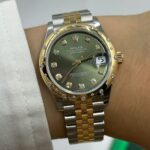 Rolex Datejust 31mm 278343RBR Olive Green Dial Yellow Rolesor Oyster Watch - Image 16