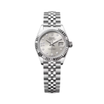 Rolex Lady-Datejust 28mm 279174 Silver Diamond Dial Oyster Bracelet