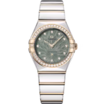 Omega Constellation Ladies' Selection 28mm steel ‑ Moonshine™ gold on steel ‑ Moonshine™ gold 131.25.28.60.60.001