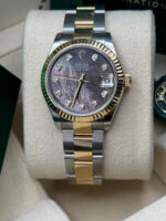 Rolex Datejust m278273-0023/0024 31mm Black Mother-of-Pearl Dial Stainless Steel and Yellow Gold Oyster Watch - Image 7