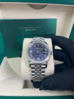 Rolex  Datejust 36mm 126284 Aubergine Dial Jubilee Bracelet - Image 7