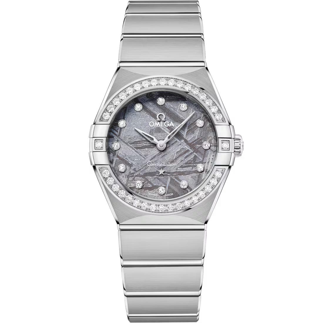 DB8EB626-C2CE-A409-B58A-C1CE806E8462.avif Omega Constellation Ladies' Selection 28mm steel on steel 131.15.28.60.99.001 - Image 1