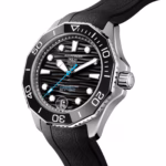TAG Heuer Aquaracer Professional 300 Date 42mm Mens Watch Black Rubber WBP5110.FT6257 - Image 2