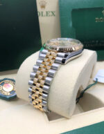 Rolex  Datejust 36mm 126233 Golden Palm Motif Dial Jubilee Bracelet Watch - Image 6