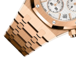 Audemars Piguet ROYAL OAK Pink Gold Silver-Toned Dial CHRONOGRAPH 41mm 26240OR.OO.1320OR.03 - Image 4