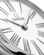 Omega De Ville Mini Trésor 26mm White Dial with Diamonds Stainless Steel Strap 428.17.26.60.04.002 - Image 4