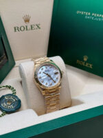 Rolex Datejust m278278-0020 White 31mm Dial President Bracelet Watch - Image 3
