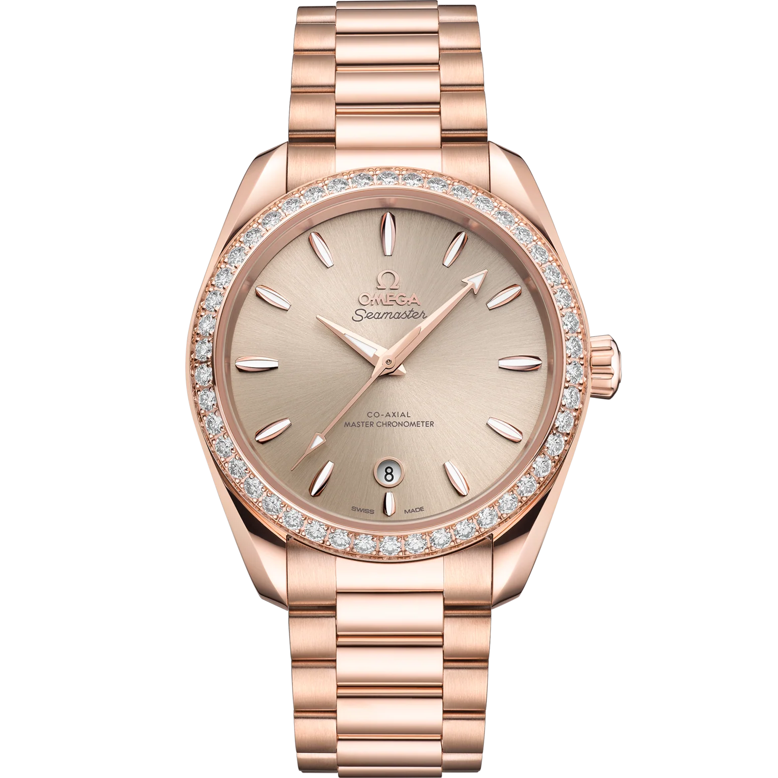 DCC1ADF0-7CF1-3878-2B28-FBB89998DC5C.png Omega Seamaster Aqua Terra Shades 38 mm Sandstone Dial Stainless Steel and Sedna™ 18k Rose Gold Bracelet 220.55.38.20.09.001 - Image 1