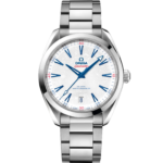OMEGA Seamaster Aqua Terra 41mm   White Dial Stainless Steel Bracelet 522.10.41.21.04.001