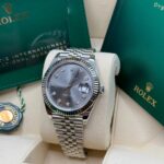 Rolex  Datejust 41mm 126334 Slate Diamond Jubilee Stainless Steel - Image 5