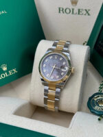 Rolex Datejust m278273-0023/0024 31mm Black Mother-of-Pearl Dial Stainless Steel and Yellow Gold Oyster Watch - Image 5