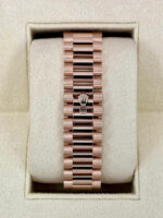Rolex  Day-Date President 40mm Everose Gold Slate Roman Ombre Smoke Dial - 228235 - Image 6