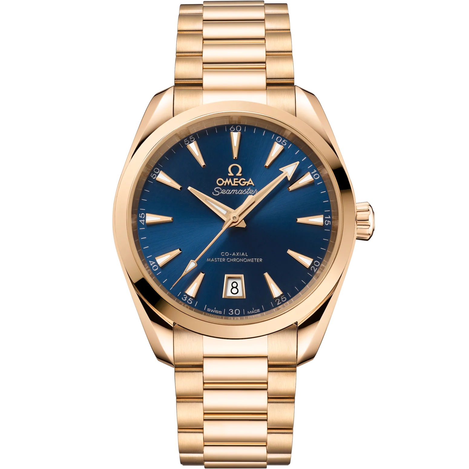 DDD028D1-0D29-FBD9-D8F9-96724BFF9FD5.png Omega Seamaster Aqua Terra 38 mm Blue Dial Stainless Steel and Sedna™ 18k Rose Gold Bracelet 220.50.38.20.03.001 - Image 1