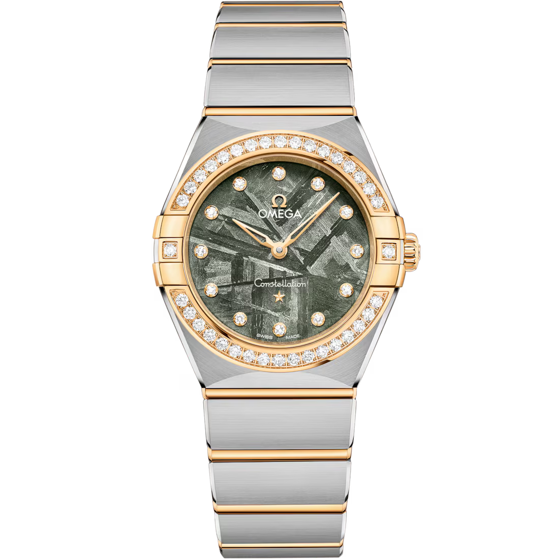 DE4B5798-5F80-40BE-549D-780C728B2839.avif Omega Constellation Ladies' Selection 28mm steel ‑ yellow gold on steel ‑ yellow gold 131.25.28.60.99.002 - Image 1