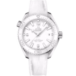 Omega Seamaster Planet Ocean 600M 39.5mm White Dial Stainless Steel Strap 215.33.40.20.04.001
