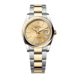 Rolex  Datejust 126203 Champagne Dial 36mm Domed Bezel