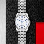TUDOR 1926 41mm Opaline/Blue Arabic Dial Men's Automatic Bracelet Watch M91650-0005 - Image 3