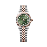 Rolex Lady-Datejust 28mm 279171 Green Diamond Oyster Stainless Steel and Rose Gold