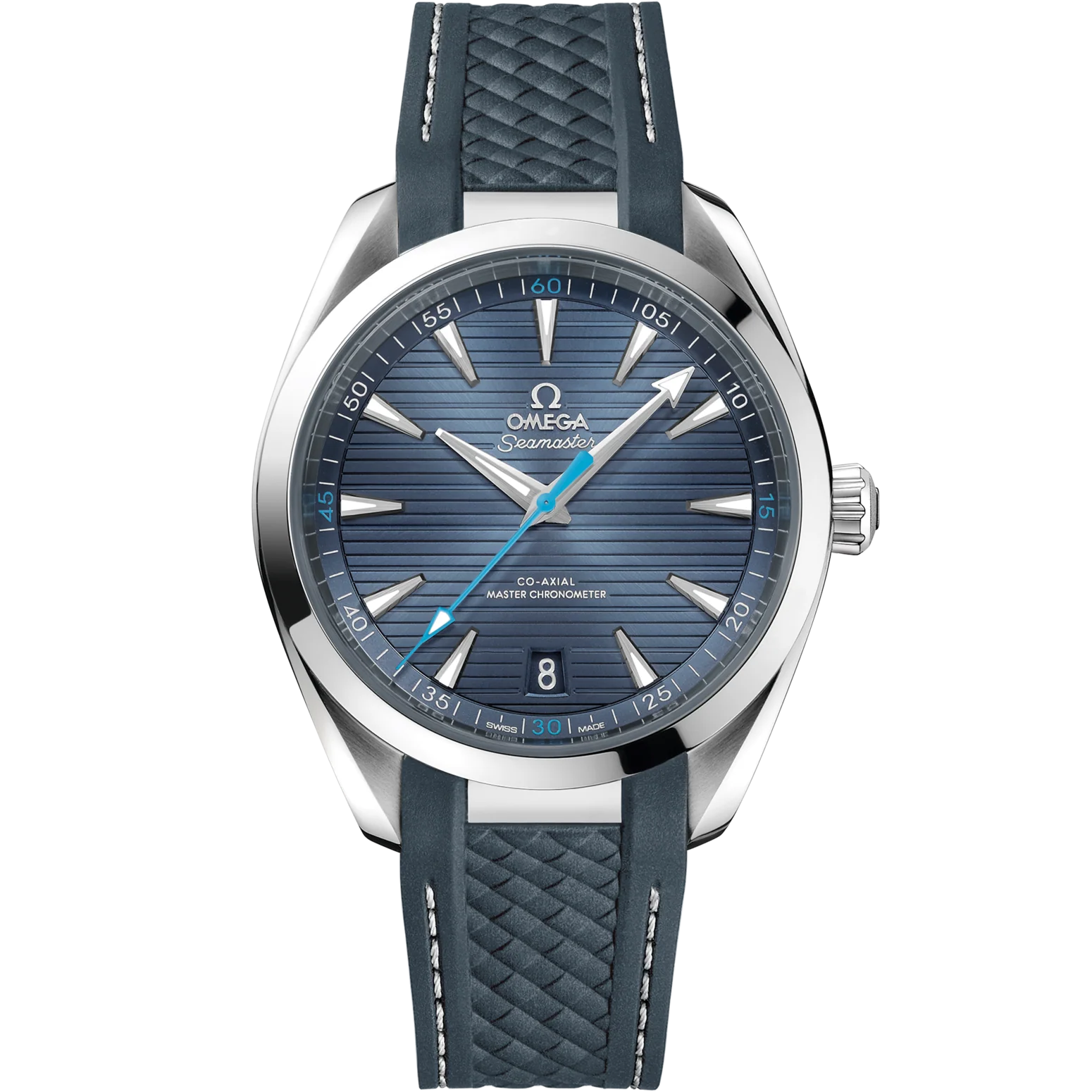 DFDE91F9-6FD1-3962-D425-4CF21055CDF5.png OMEGA Seamaster Aqua Terra 150M Mens Blue Dial 41mm Automatic Co-Axial Watch 220.12.41.21.03.002 - Image 1