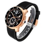 Cartier Calibre Rose Gold Black 42mm - Image 4