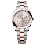 Rolex Datejust 41mm 126301 Sundust Index Oyster Steel and Everose Gold Watch
