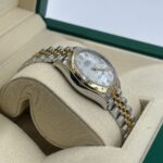 Rolex Datejust m278343 31mm White Mother-of-Pearl Dial Yellow Rolesor Jubilee Watch - Image 4