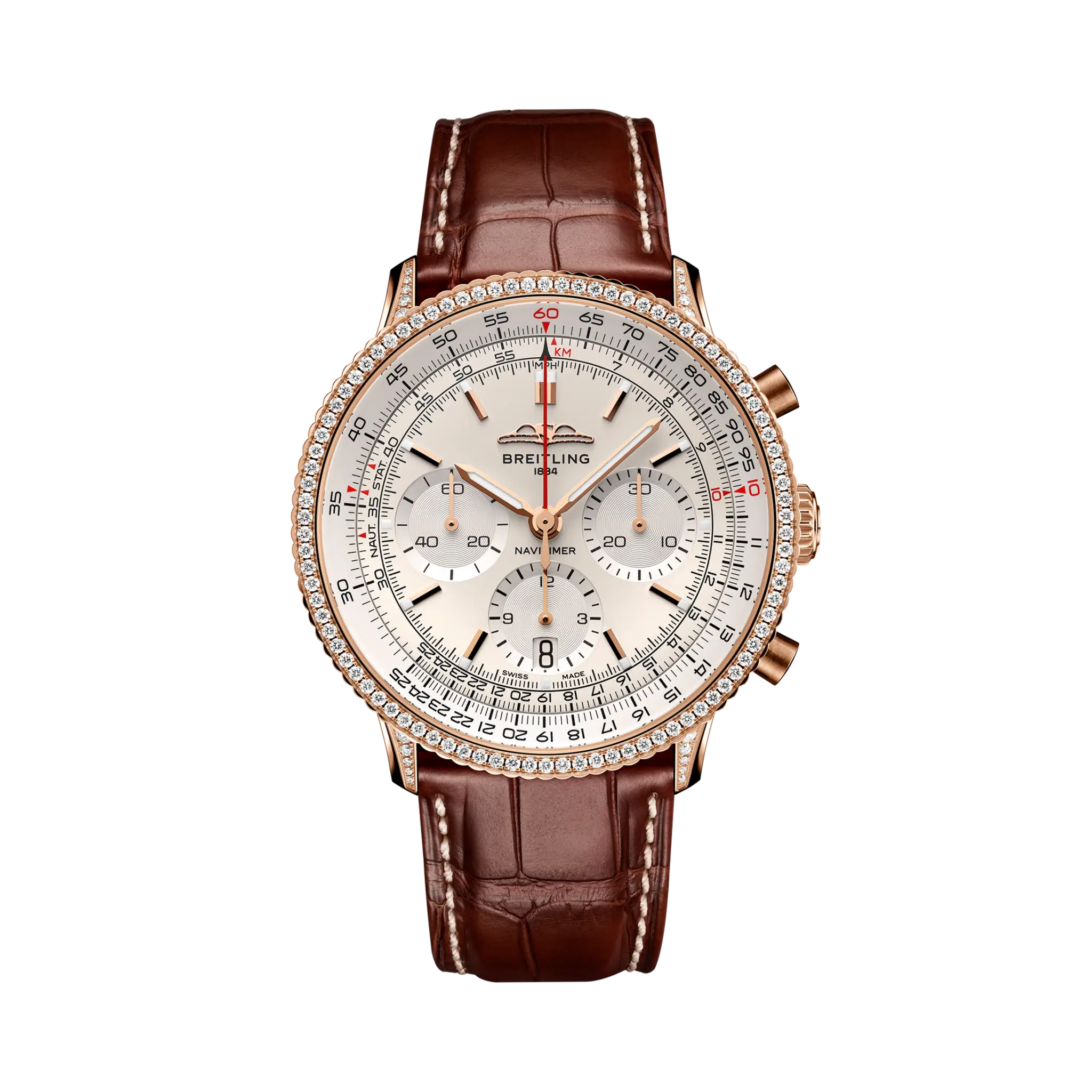 E276B0F9-8EB2-E84A-2B55-0D4FA8E5A18D.png Breitling Navitimer B01 Chronograph 41mm RB0139631G1P1 - Image 1