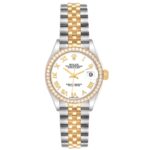 Rolex Lady-Datejust 28mm 279383RBR White Roman Dial Yellow Rolesor Oyster Bracelet - Image 3