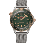 Omega Seamaster Diver 300m, Titanium and OMEGA’s exclusive 9K Bronze Gold, 42mm 210.90.42.20.10.001