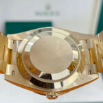 Rolex Day-Date 40mm Black Diamond Dial and Diamond Bezel Yellow Gold President Bracelet  228348RBR-0001 - Image 7