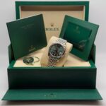 Rolex  Datejust 41mm Mint Green Dial Jubilee Bracelet Watch - 126334 - Image 12