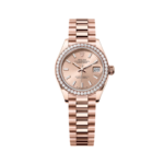 Rolex  Lady-Datejust 28mm 279135RBR Rose Dial Jubilee Bracelet