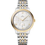 Omega De Ville Prestige 41 mm Silver Dial Stainless Steel and 18k Yellow Gold Bracelet 434.20.41.21.02.001