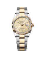 Rolex  Datejust 36mm 126233 Golden Fluted Motif 36mm Dial Oyster Bracelet