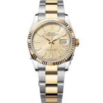 Rolex  Datejust 36mm 126233 Golden Fluted Motif 36mm Dial Oyster Bracelet