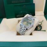 Rolex Day-Date 40mm 228396TBR-0020 Green Roman Dial - Image 7