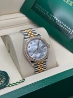 Rolex Datejust m278383-0027/0028 31mm Mother of Pearl Dial Oyster Bracelet - Image 4