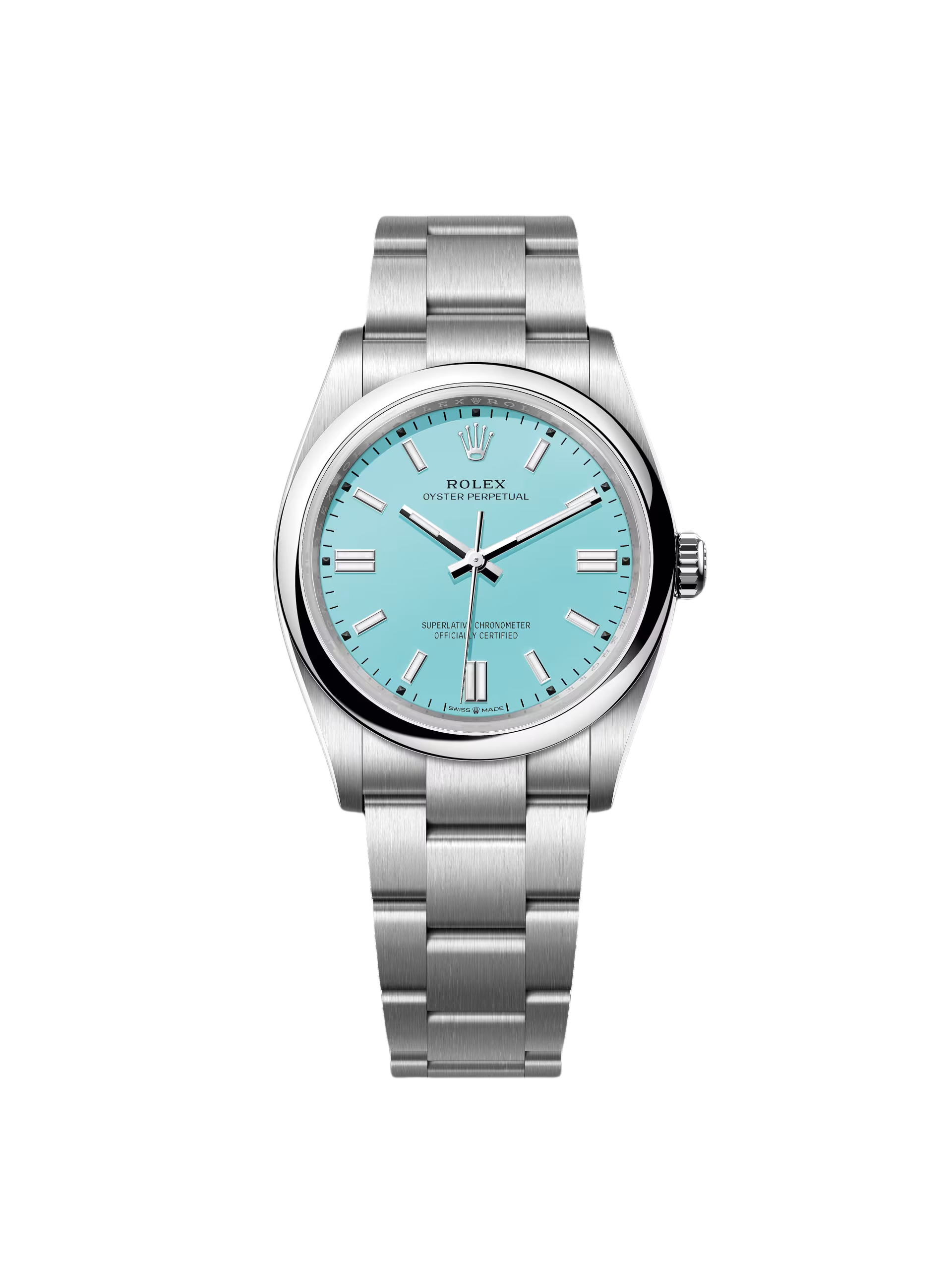 E48EDBB6-5C1F-44BF-F296-1E4808ED3EC3.png Rolex Oyster Perpetual 36mm 126000-0006 Tiffany Blue Turquoise Dial - Image 1