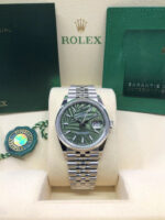 Rolex  Datejust 36mm 126200 Green Dial Watch - Image 10